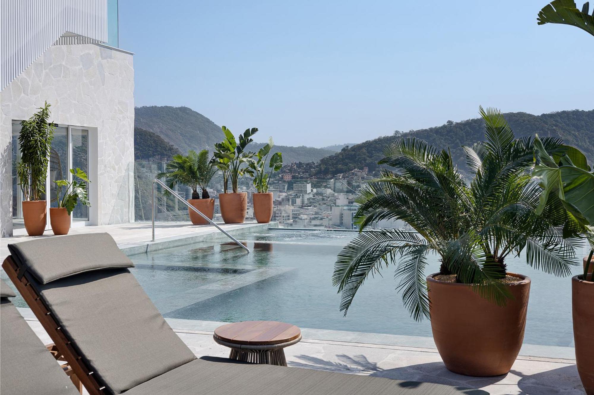 Rio Othon Palace Río de Janeiro Exterior foto Rooftop pool