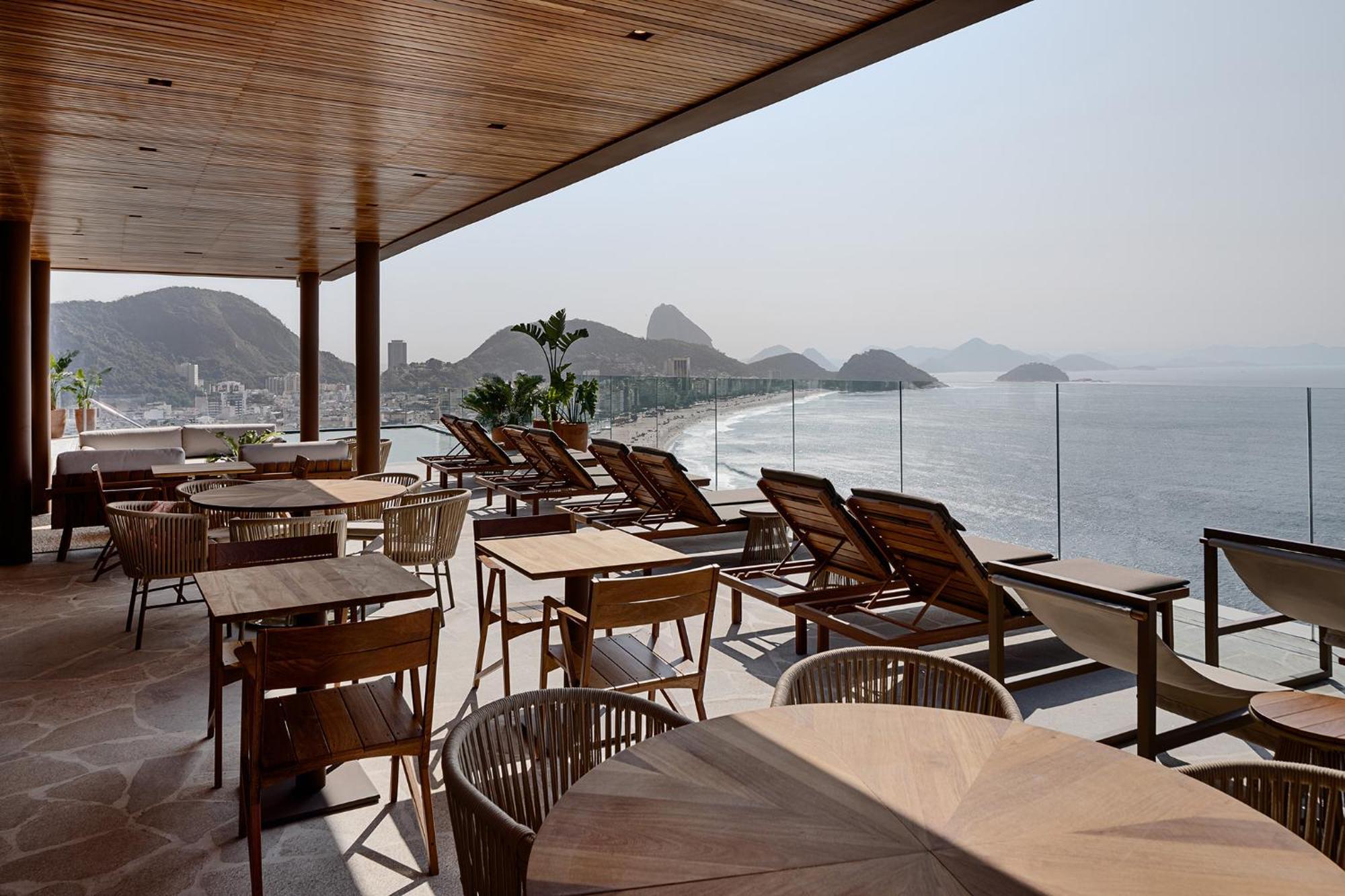 Rio Othon Palace Río de Janeiro Exterior foto Rooftop deck
