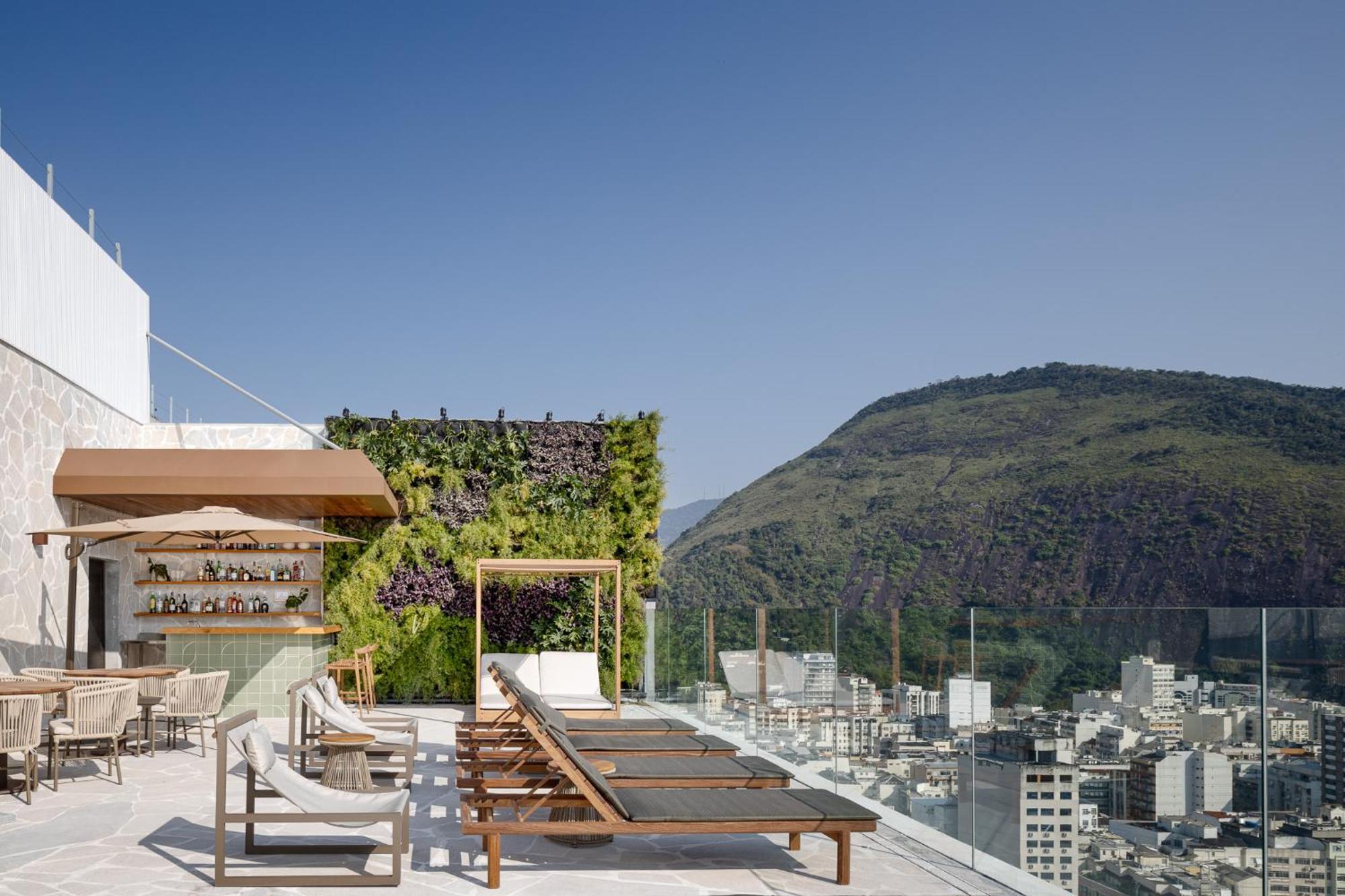 Rio Othon Palace Río de Janeiro Exterior foto Rooftop terrace